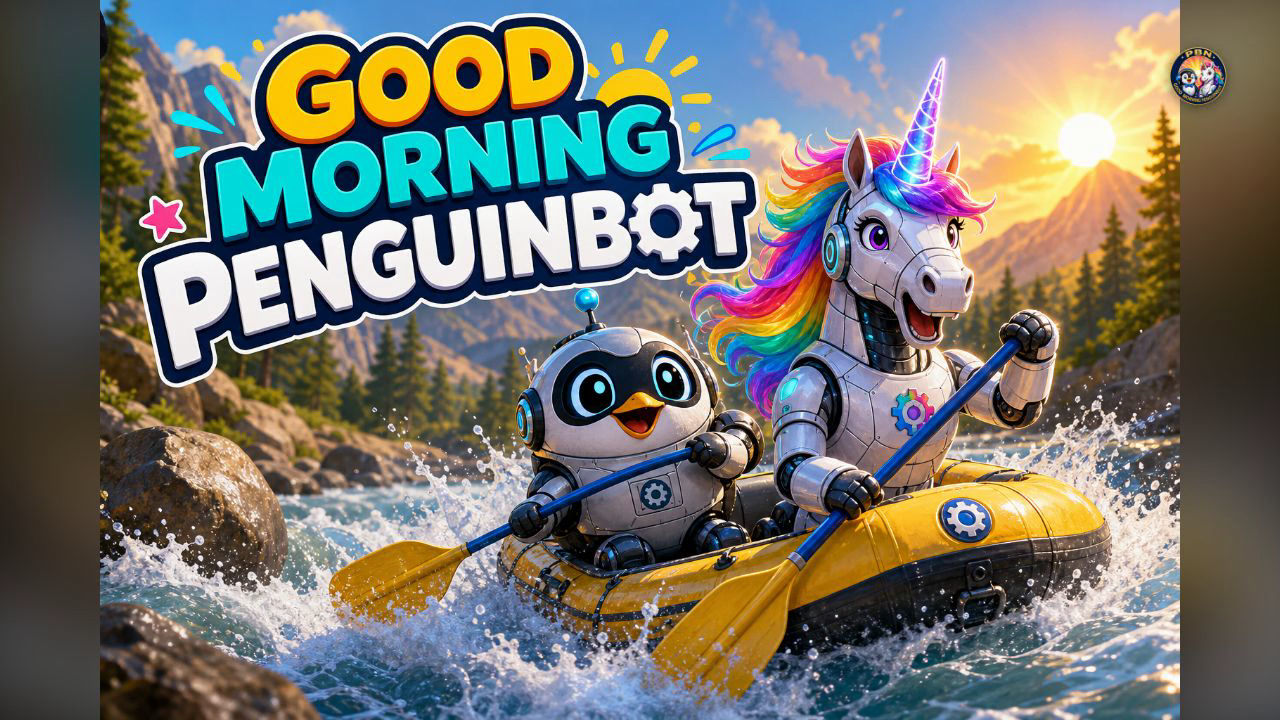 Good Morning Penguinbot title card